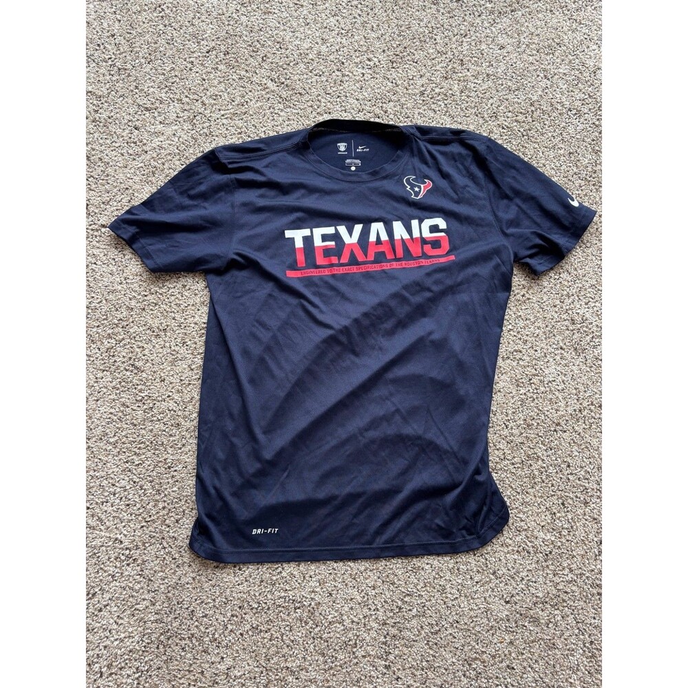NIKE NFL Houston Texans Football T Shirt Men Large